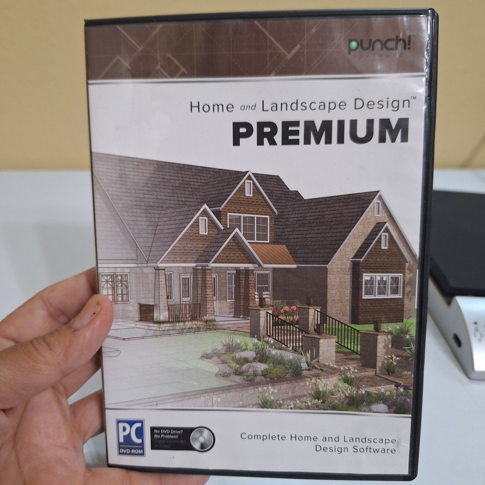 Punch Home & Landscape Design Premium PC DVD Software‎ With Serial Key Windows